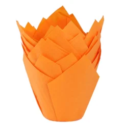 Cápsulas para Muffins Naranjas 24 uds - Pastkolor