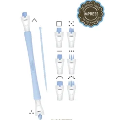 Creador de Patrones para fondant Nº 1 (10 pcs)