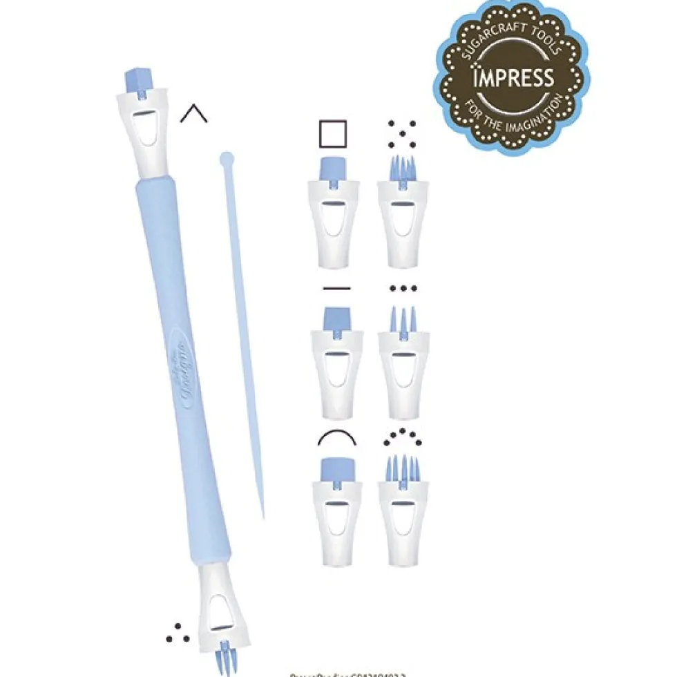 Creador de Patrones para fondant Nº 1 (10 pcs)