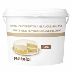 Crema de Cobertura Blanca Sabor Leche - 6 Kg
