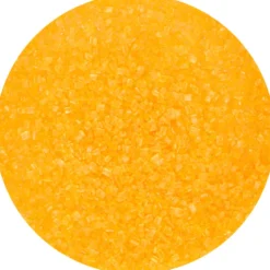 Cristales de azúcar Naranjas