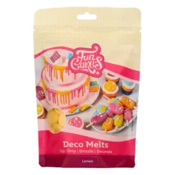 Deco Melts sabor Limón 250 gr - Funcakes