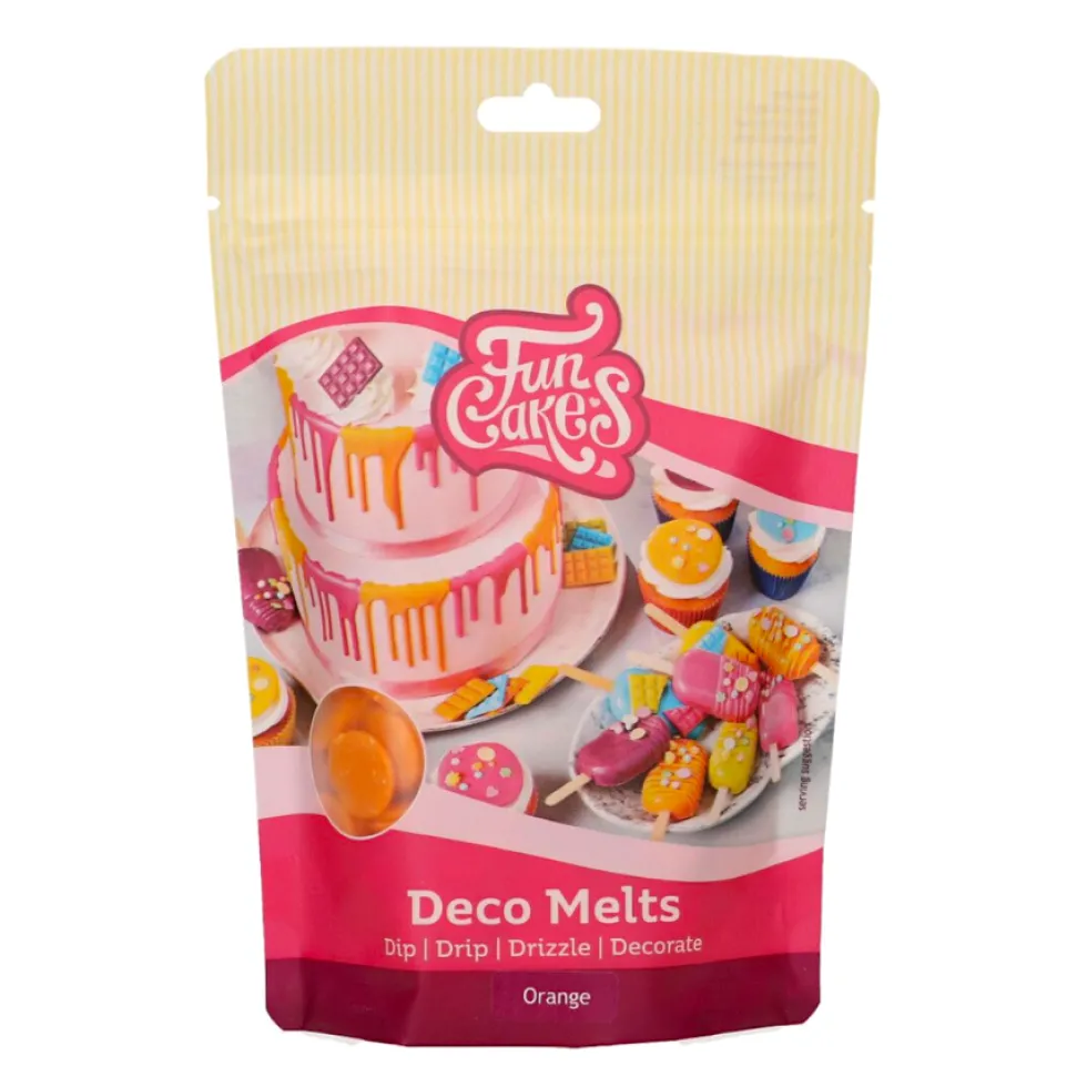 Deco Melts sabor Naranja 250 gr - Funcakes
