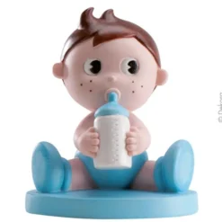 Decoración Niño con Biberón 10cm