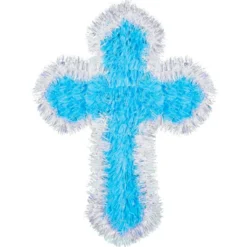 Decoración Cruz Azul 33 cm