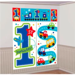 Decoración de pared 1 Año Niño