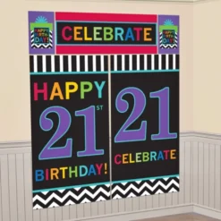 Decoración de pared 21 Años