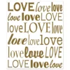 Decoración de pared Love