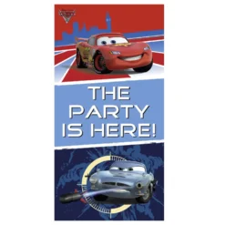 Decoración para Puerta Cars Party