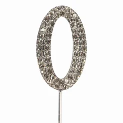 Decoración para Tarta Número 0 Diamante