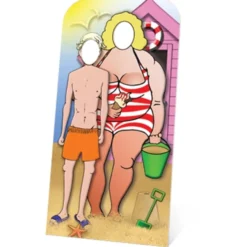Decoración Photocall Pareja en la Playa 190 cm