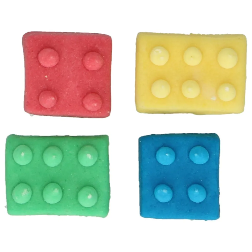 Decoraciones de Azúcar Ladrillos 8 uds. Funcakes