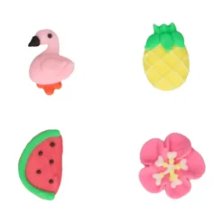 Decoraciones de Azúcar Set Tropical 8 ud - Funcakes