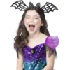 Diadema Murciélago Brillo Infantil