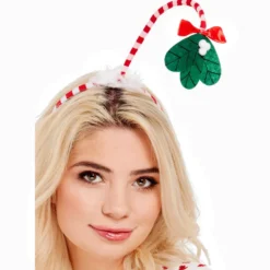 Diadema Navideña Muérdago