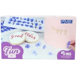 Estampador Letras Maýusculas y Minúsculas 52 piezas - PME