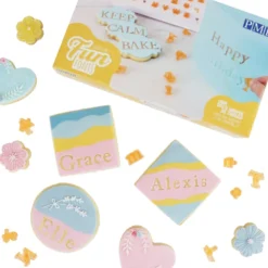 Estampador Letras Maýusculas y Minúsculas 52 piezas Modelo B - PME