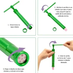 Extrusora para Fondant con 20 Discos - Pastkolor