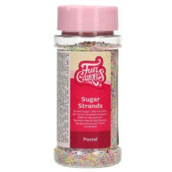 Fideos de Azúcar Multicolor Pastel 80 gr