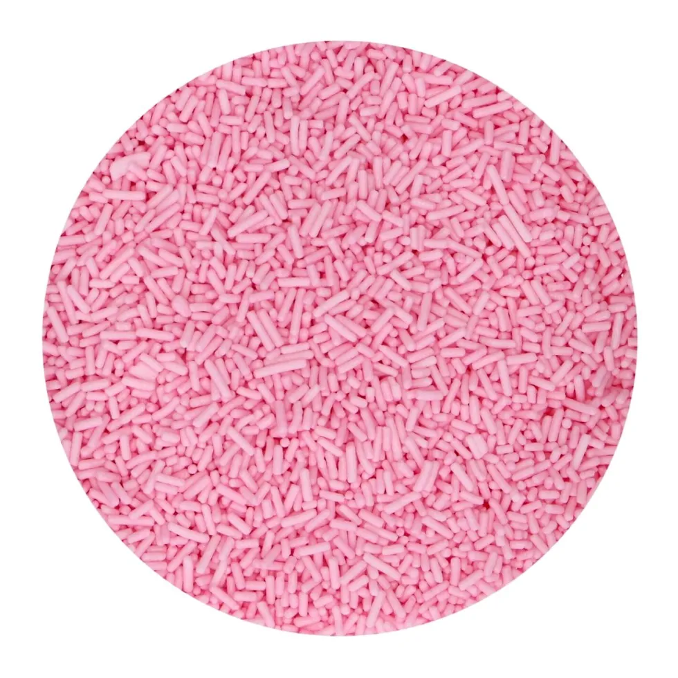 Fideos de Azúcar Rosas 80 gr - Funcakes
