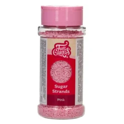 Fideos de Azúcar Rosas 80 gr - Funcakes