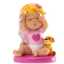 Figura Bautizo Niña Bostezando 10 cm