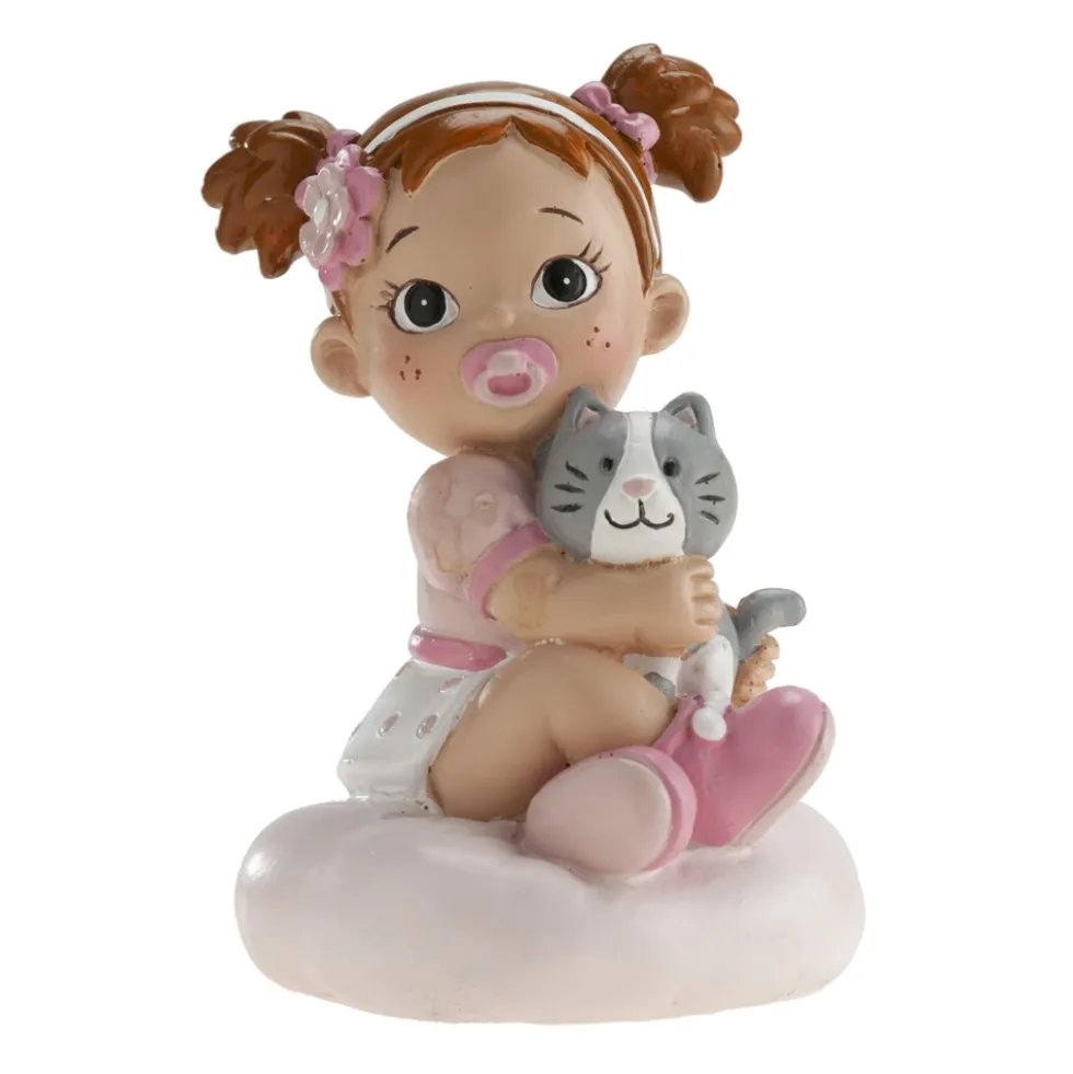 Figura para Tarta Niña Bautizo Modelo A