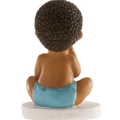 Figura para Tartas Bautizo Niño con Pelota