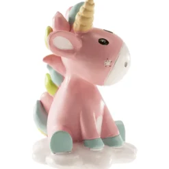 Figura para Tartas Bautizo Unicornio
