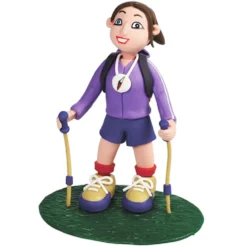 Figura para tartas Senderista