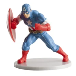 Figura decorativa Capitán América 8cm