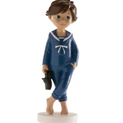 Figura para Tarta Comunión Niño Descalzo