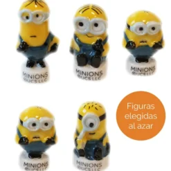 Figuritas Roscón de Reyes Minions 5 unidades