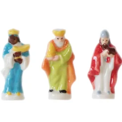 Figuritas Roscón Reyes de Oriente 3 ud
