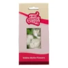 Flores de Papel de Oblea Tulipanes y Hojas 12 ud - Funcakes