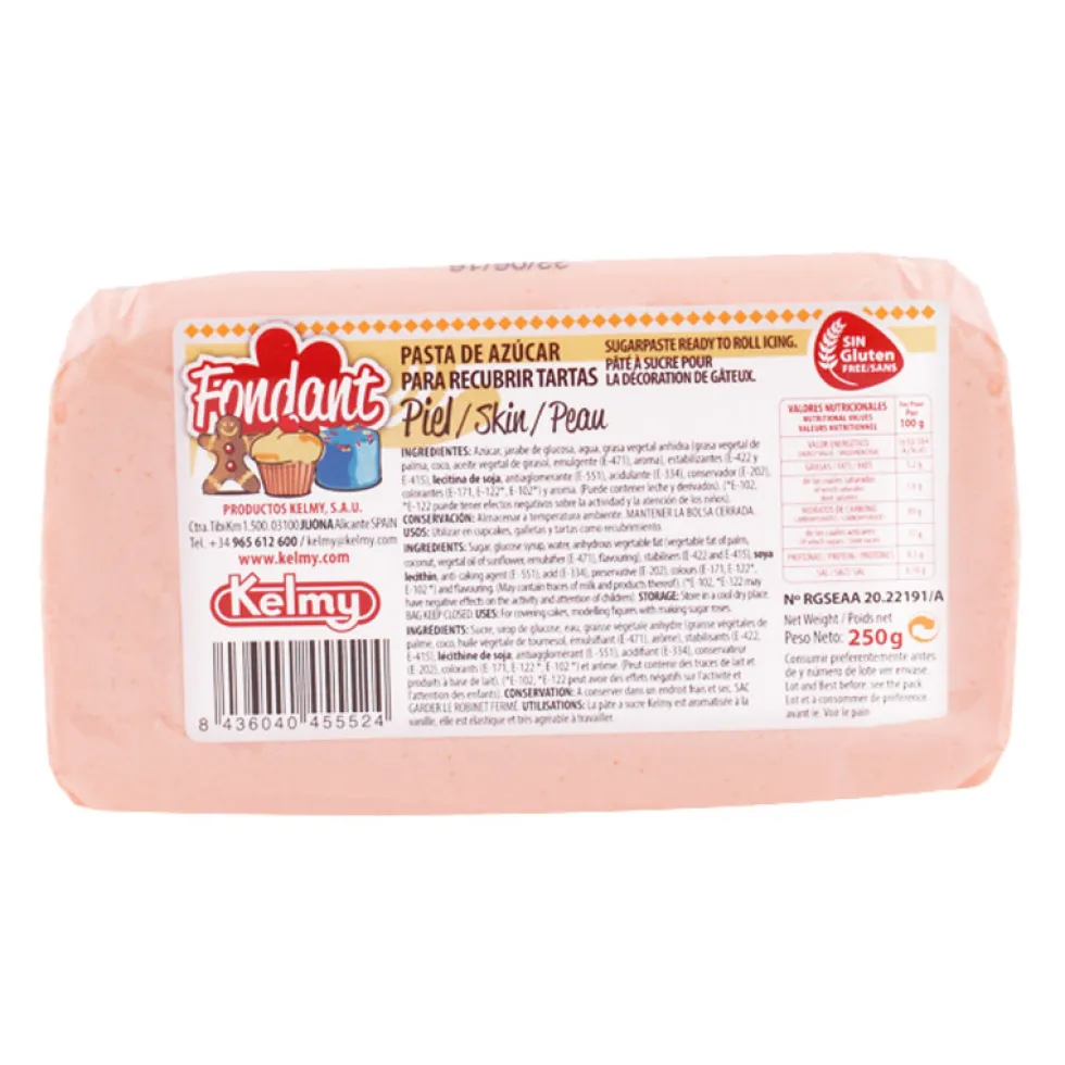 Fondant Piel 250 gr - Kelmy