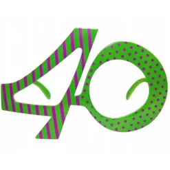 Gafas 40 Cumpleaños Verdes