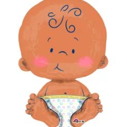 Globo Bebé Morenito 60 cm