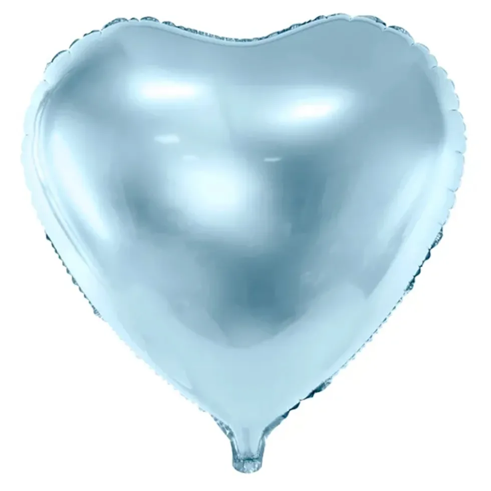 Globo Corazón Azul 44 cm