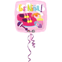 Globo de foil Es niña!