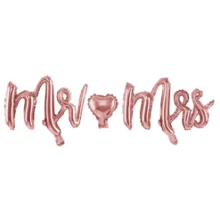 Globo de Foil Mr & Mrs