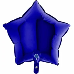 Globo Estrella Azul Capri 45 cm