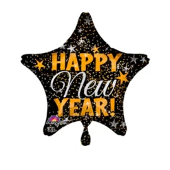 Globo Estrella Happy New Year
