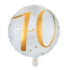 Globo Foil 70 años Oro 35 cm