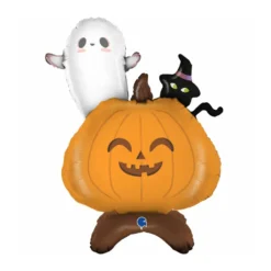 Globo Foil Calabaza Divertida 102 cm