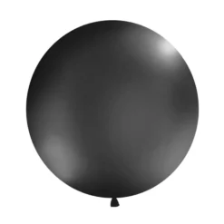 Globo Gigante Negro Mate 1 m
