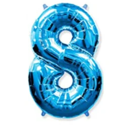 Globo Nº 8 Azul 1 metro