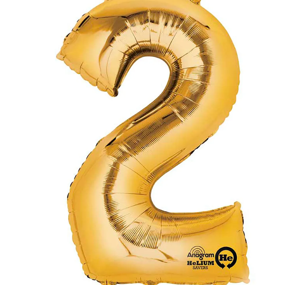 Globo nº 2 Dorado 86 cm