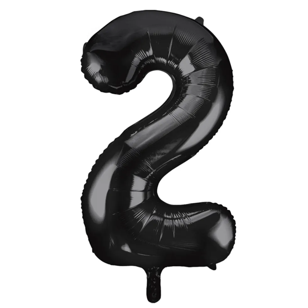 Globo Nº 2 Negro 86 cm