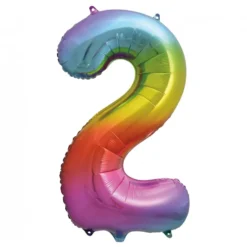 Globo Nº 2 Rainbow 86 cm